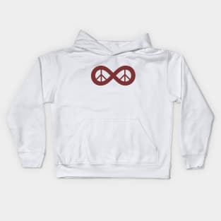 Infinite pease Kids Hoodie